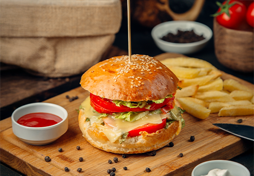 Double Napoli Burger 220 gr